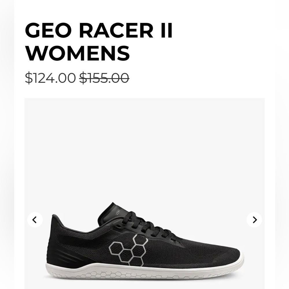 Vivo Barefoot Geo Racer ii Women’s Running Shoe 40 EU